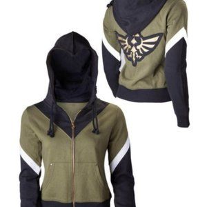 The Legend of Zelda Cosplay Hoodie Zippered Jacket